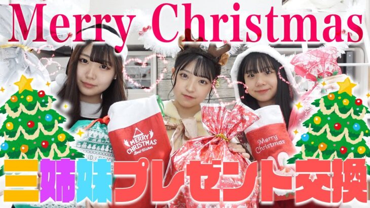 【三姉妹】クリスマスプレゼント交換！！