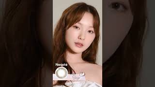 韓国カラコン「Necote（ネコテ）」シュガーベージュ / 装用イメージムービー