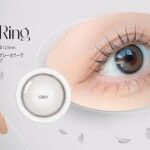 【Real Ring Gray】 裸眼風カラコン_透明感のある瞳