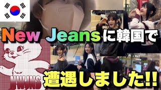 【凄すぎ】世界中で大人気のNew Jeansに韓国で遭遇したので全部見せます！！