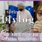 【vlog】韓国3days♡コスメ買い物/初公開b idol製作裏側/アクセ買付/ごはんなど…
