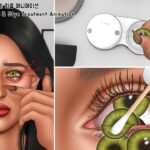ASMR 렌즈 끼고 자면 안되는 이유! 눈 감염의 원인인 콘텍트 렌즈 제거 애니메이션 | 다래끼 치료 | contact lens removal | stye treatment