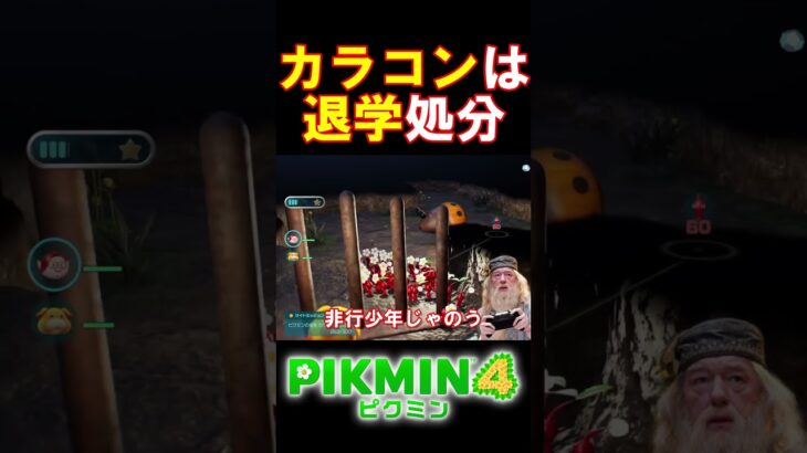 【ピクミン4】カラコンは〇刑。ホグワーツの鉄則じゃ  #pikumin4  #ピクミン4   #声真似 #shorts   #おこさまランチ大佐 #harrypotter #ハリーポッター #ハリポタ