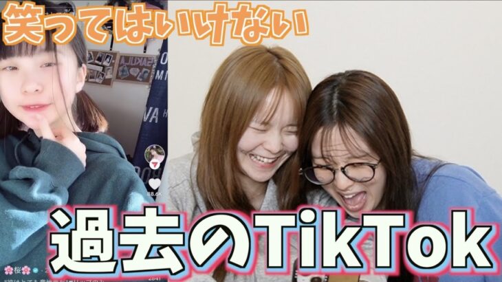 【爆笑】さくのあで笑ってはいけない過去のTikTokしたら恥ずかしすぎて爆笑www