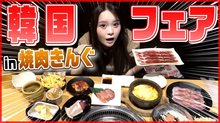 【幸せ】焼肉きんぐの韓国フェアが復活してたから全種類食べてきた！！