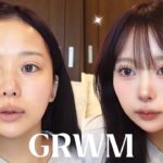 【GRWM】DT中でも可愛くなるメイク‼️嫌な事もあるけど2024もスーパー楽しい人生確定という話だよね⭐️