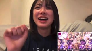 カラコンウインクCDTV初披露リアクション【完全版】 AKB48大西桃香 SHOWROOM 2024.02.12