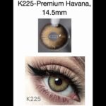 K225-Premium Havana Contact lense #softlens #beauty #coloredlenses #eyelenses #contactlenses #makeup