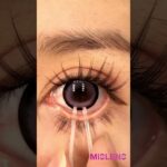 [MISLENS] It was easy to remove!😮  #makeup #contactlenses #mislens #howto #eyecare #tips #remove