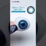 MYEYEBB Miracle Times Light Blue Cosplay Contact Lenses Best For Halloween | Prescription #contacts