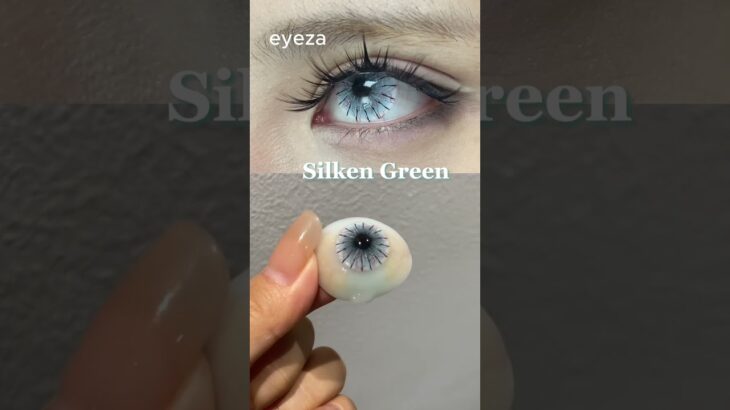 🎃 NEW ARRIVAL! The SILKEN series is here! Ready to slay your Halloween look? 👁️✨ #contactlenses