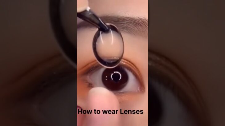 . “How to Wear Contact Lenses Without Struggle!” #shorts #short #ytshorts #ytshort