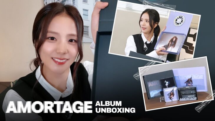 JISOO – ‘AMORTAGE’ ALBUM UNBOXING