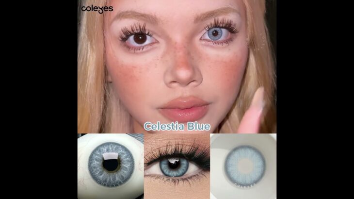 Celestia Blue Your Dream Monthly Colored Contacts