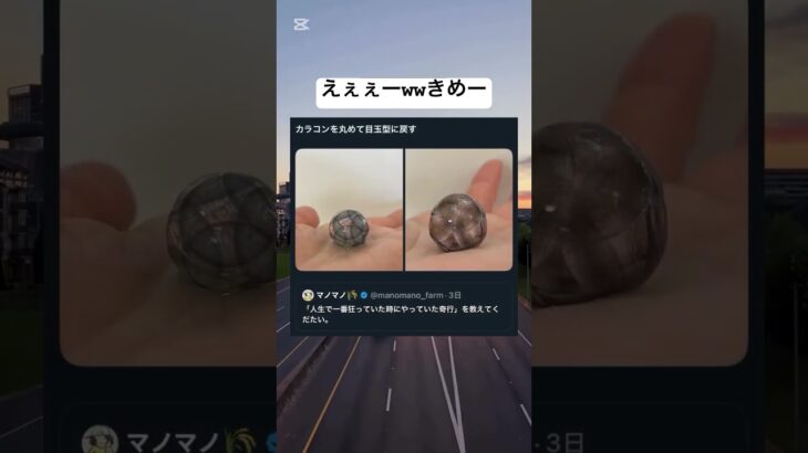 想像力すごいねーww #カラコン #恋愛 #趣味 #ネタ動画