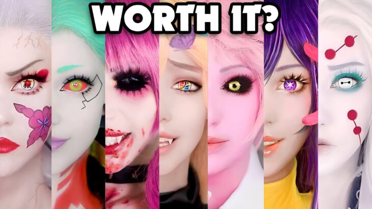 I tried the most INSANE Cosplay Lenses! Are they worth it?