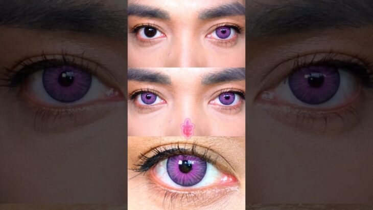 New York Pro Honey, Green, Violet, Jade Grey Contact Lens Review