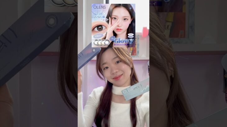 韓国系女子の味方！OLENSの新色カラー紹介🐰みんなはどっちを手にする？#OLENS#オーレンズ#韓国#カラコン