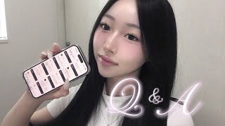 Q&A🤍【自己紹介/美容整形/肌管理/カラコン情報etc…】【JPN/KOR】