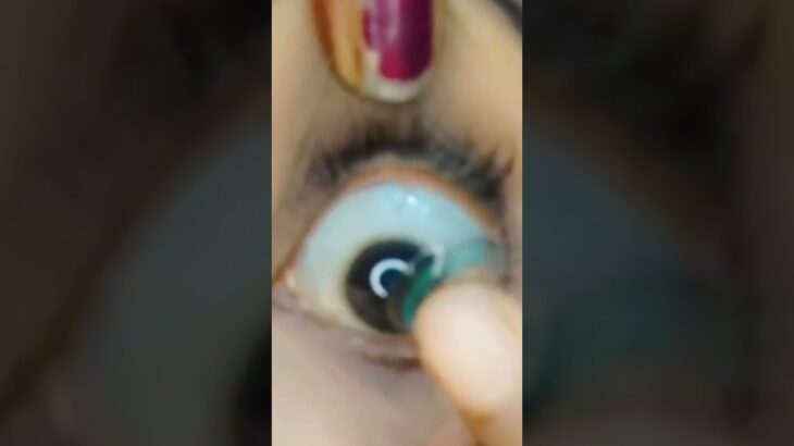 contact lens kaise fit kareआंख में कॉन्टैक्ट लेंस कैसे लगते aankh Mai contact lens kaise lagate hai