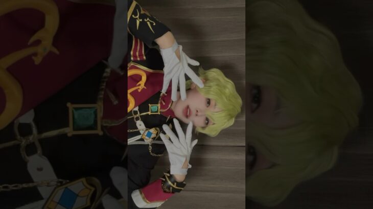 ⚠︎カラコン無しコスプレ　🐈‍⬛#cosplayer #コスプレ #enstcosplay#あんスタコスプレ