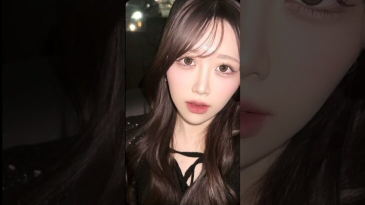 眉毛間引きしたらまじでサロン級すぎた、、カラコンはメランジェシュエットのマリーグレース🎀#垢抜け #shorts
