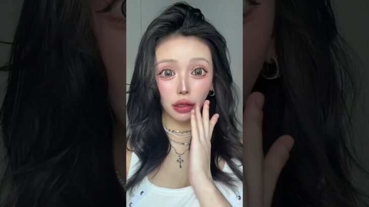女子のカラコンの偉大さがこの１０秒で分かる #メイク #カラコン #美容 #せいせい