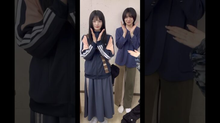 平松想乃ちゃん渡辺色くんと3人で踊った「ウワサのあの子」の振り付け🌸 #紫今 #ウワサのあの子 #shorts