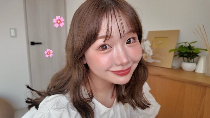 春の毎日メイクと巻き髪を徹底解説❗️🌸