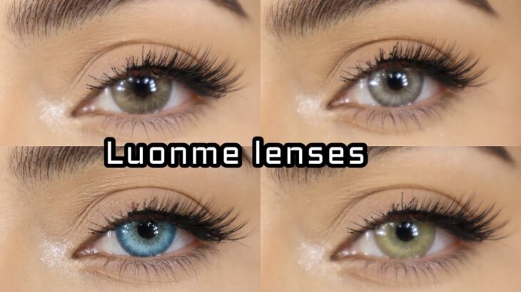 Reviewing LUONME color Contact Lenses 2025| *made for Dark Eyes 👀 #nancylopez